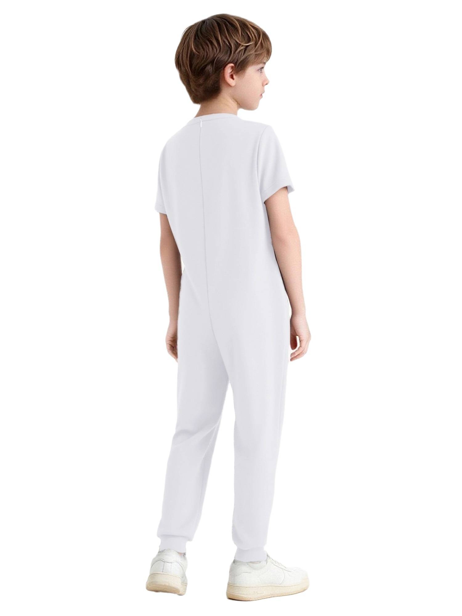 Kids Sensory Adaptive Jumpsuit Anti-Strip Full-Body Suit for Autism Special Need