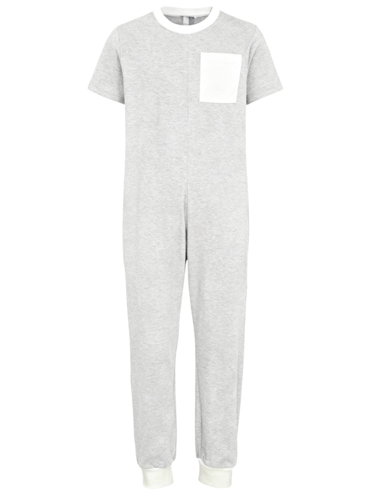 Boys Girls Short Sleeve Adaptive Jumpsuit Back Zipper Autism Sensory Clothes