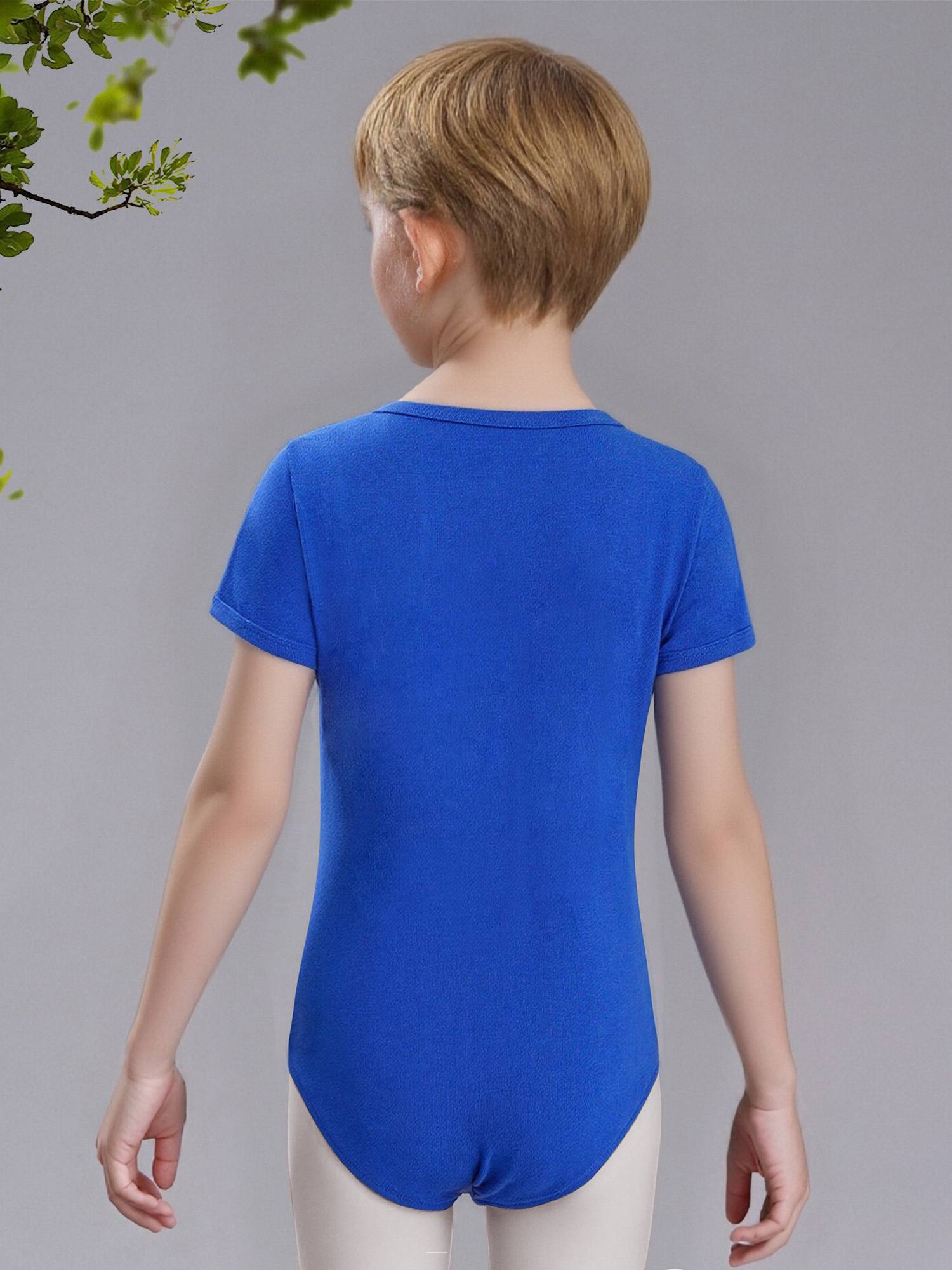 Kids Adaptive Snap Crotch Leotard for Special Needs, Sensory-Friendly,Gymnastics