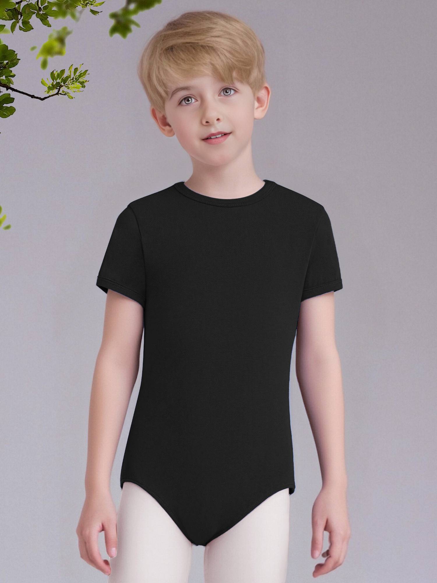 Kids Adaptive Snap Crotch Leotard for Special Needs, Sensory-Friendly,Gymnastics