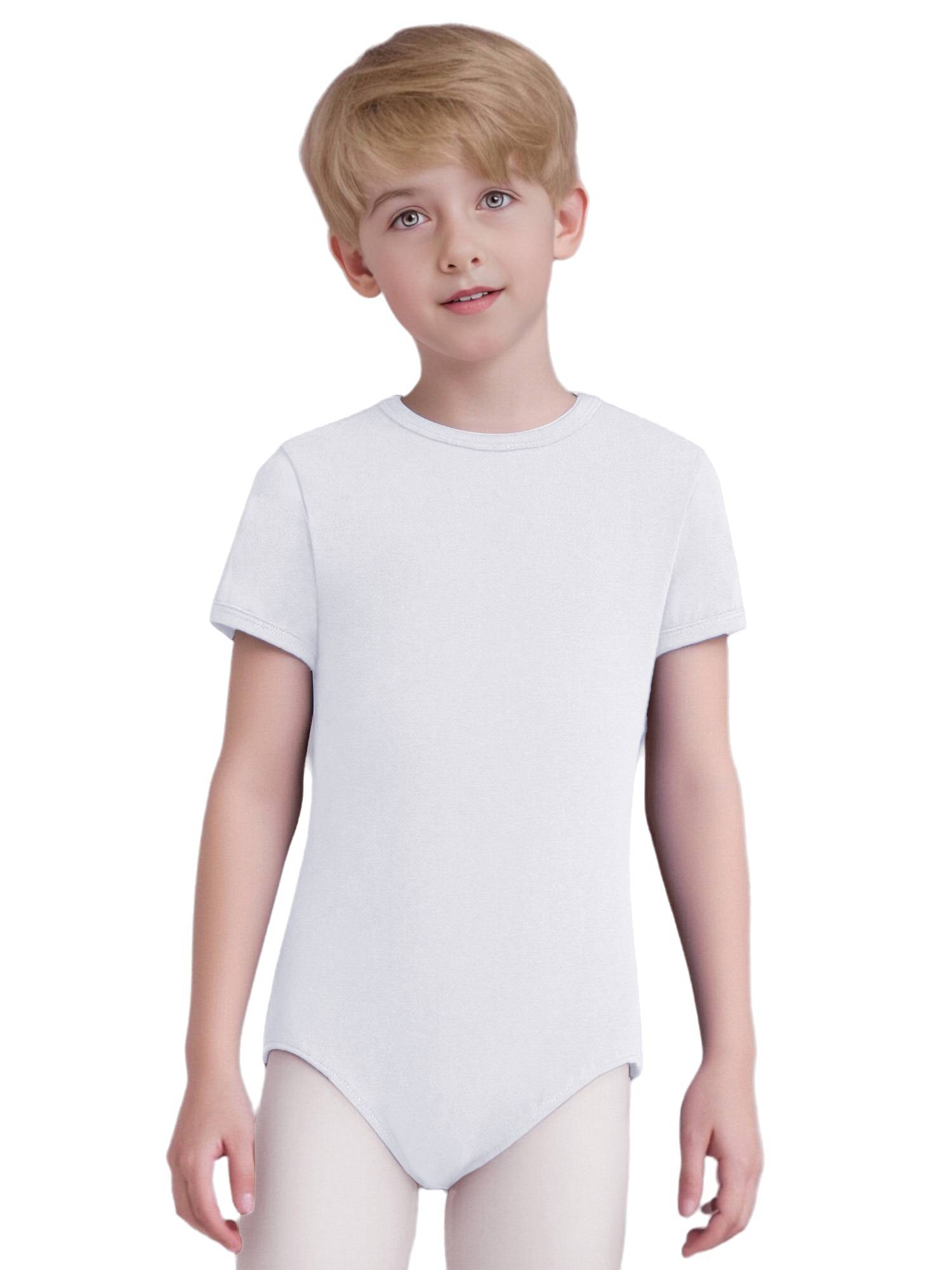Kids Adaptive Snap Crotch Leotard for Special Needs, Sensory-Friendly,Gymnastics