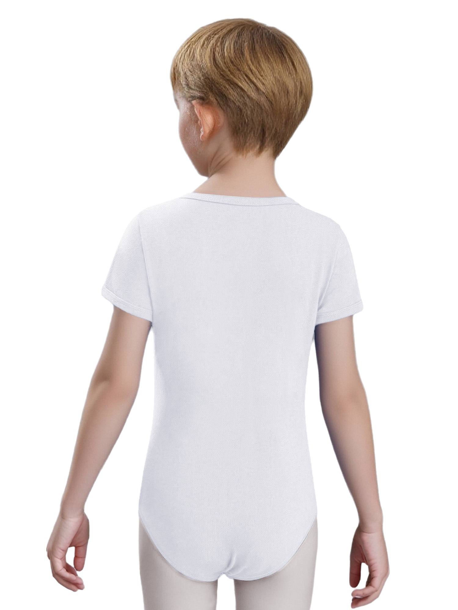 Kids Adaptive Snap Crotch Leotard for Special Needs, Sensory-Friendly,Gymnastics