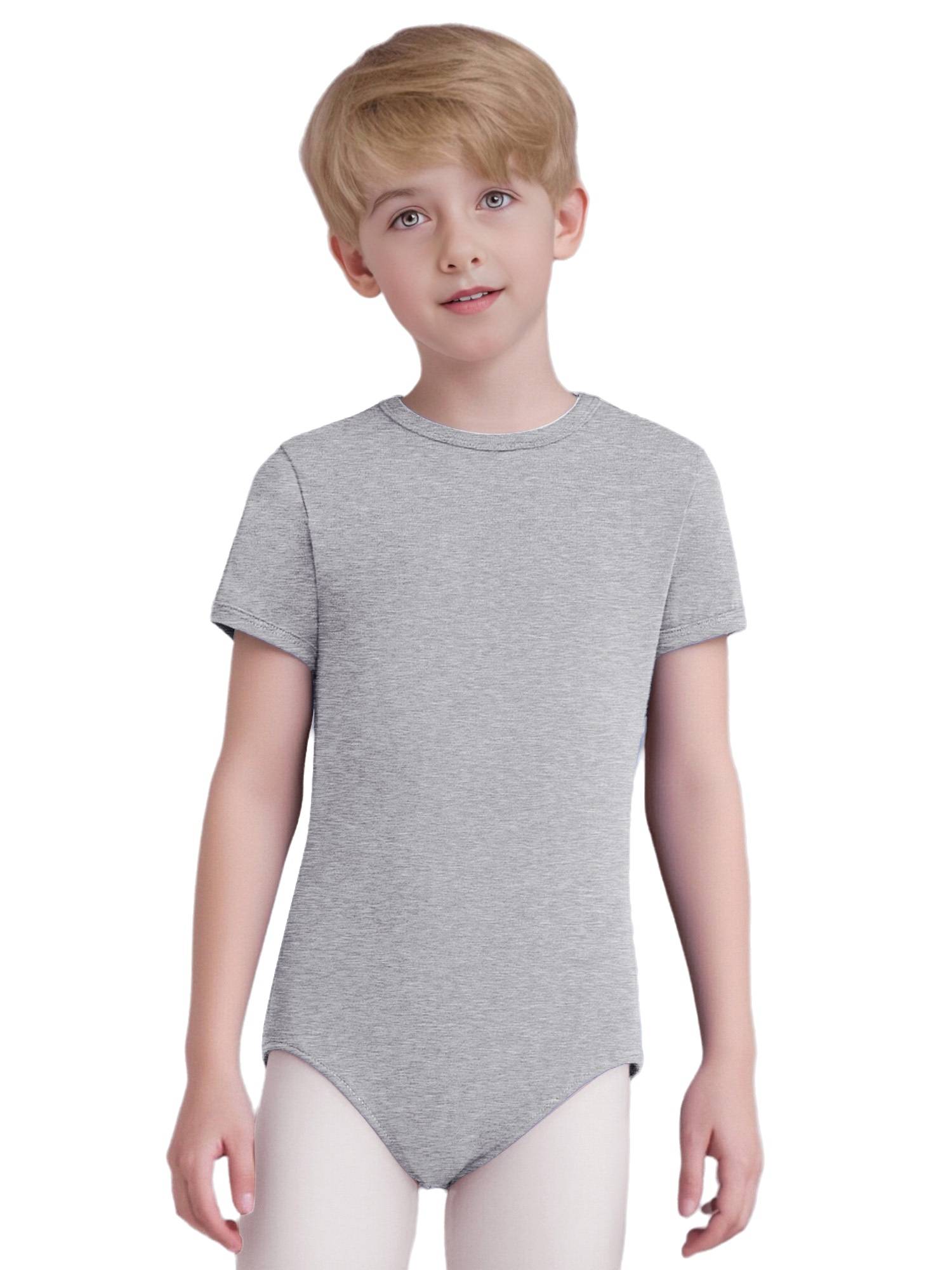 Kids Adaptive Snap Crotch Leotard for Special Needs, Sensory-Friendly,Gymnastics