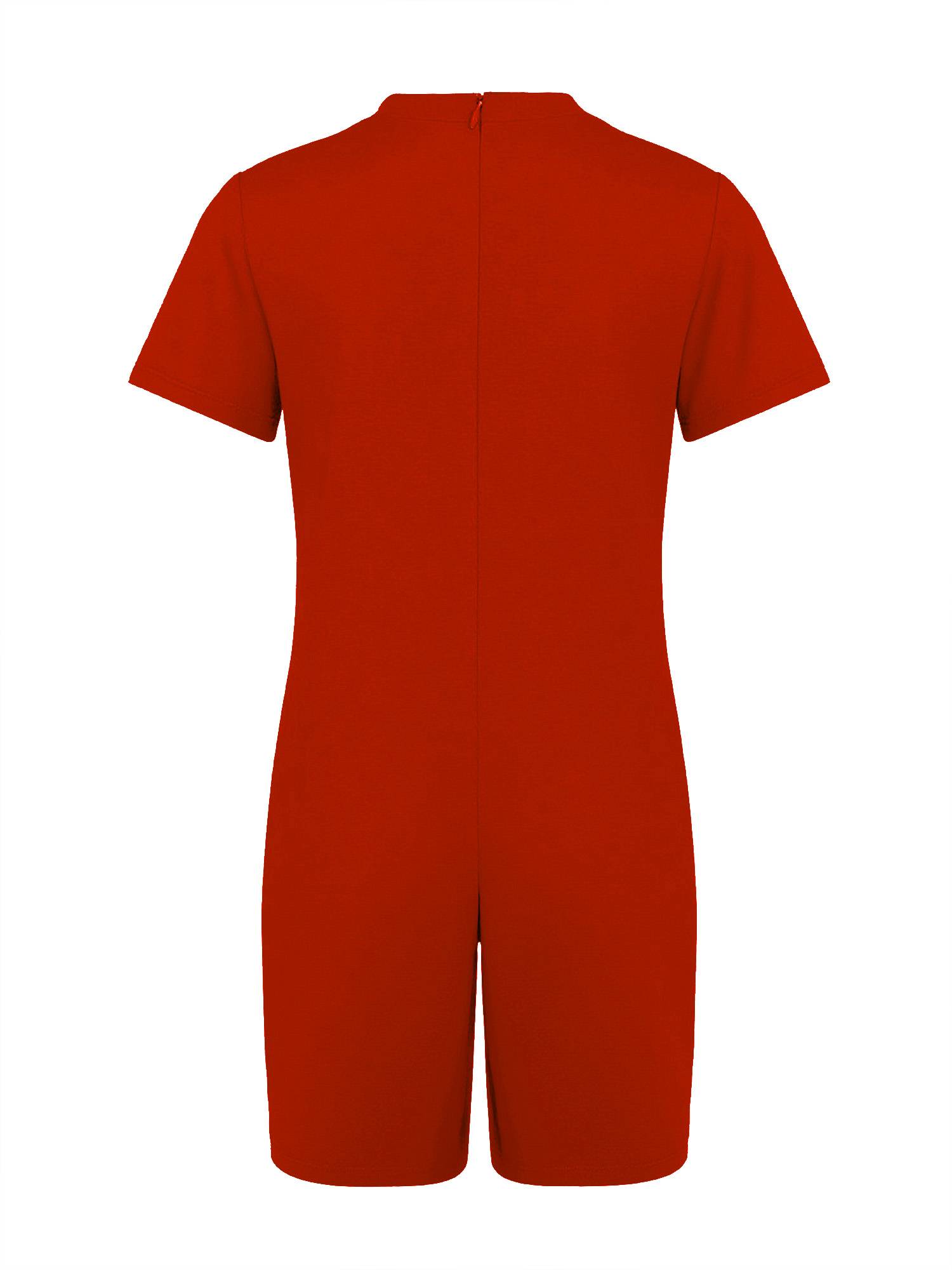 Kids Autism Sensory Jumpsuit Short Sleeve Back Zipper Adaptive Romper