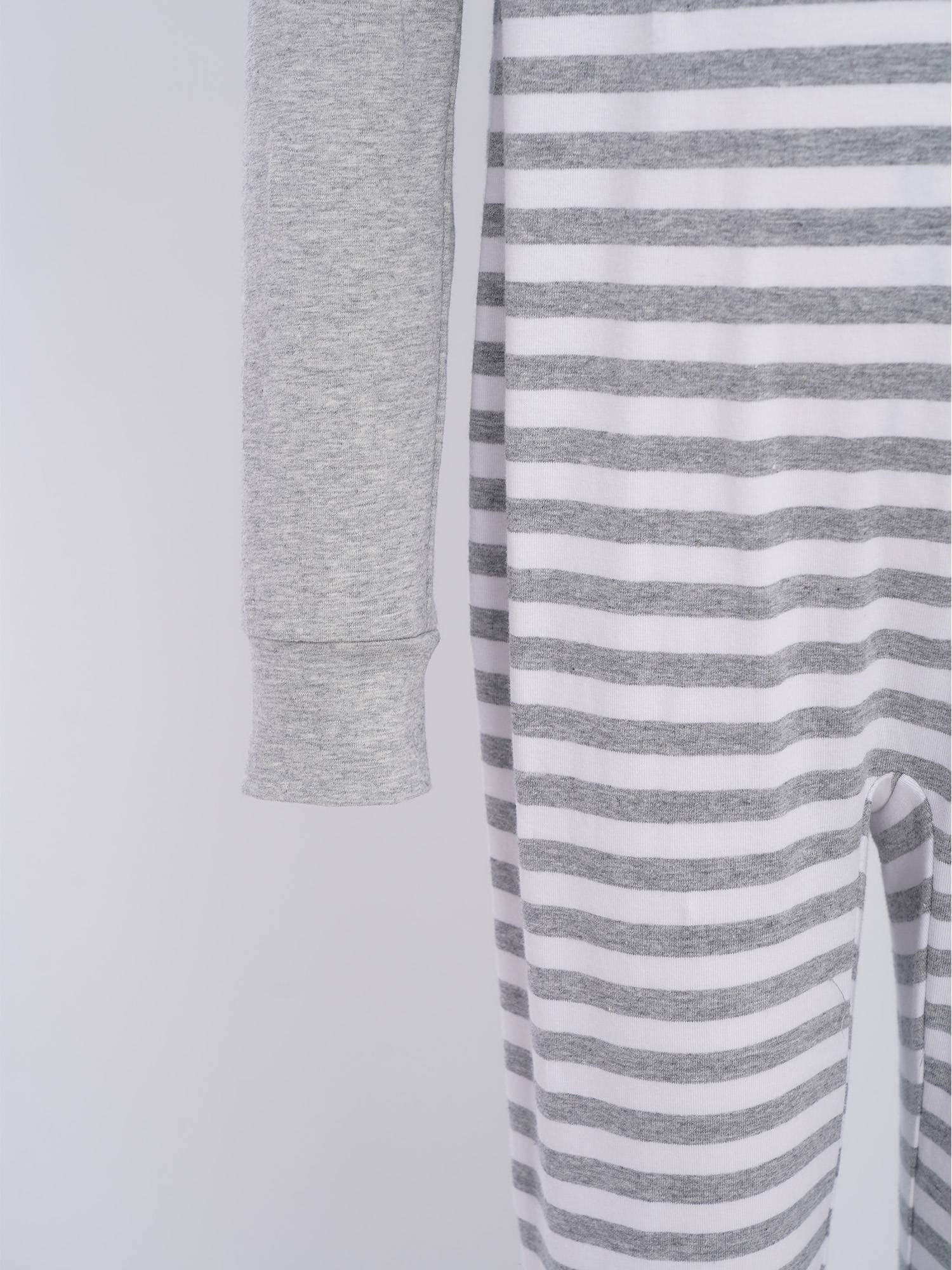 Kids Special Needs Adaptive Clothing Long Sleeve Stripe Autism Sensory Jumpsuit