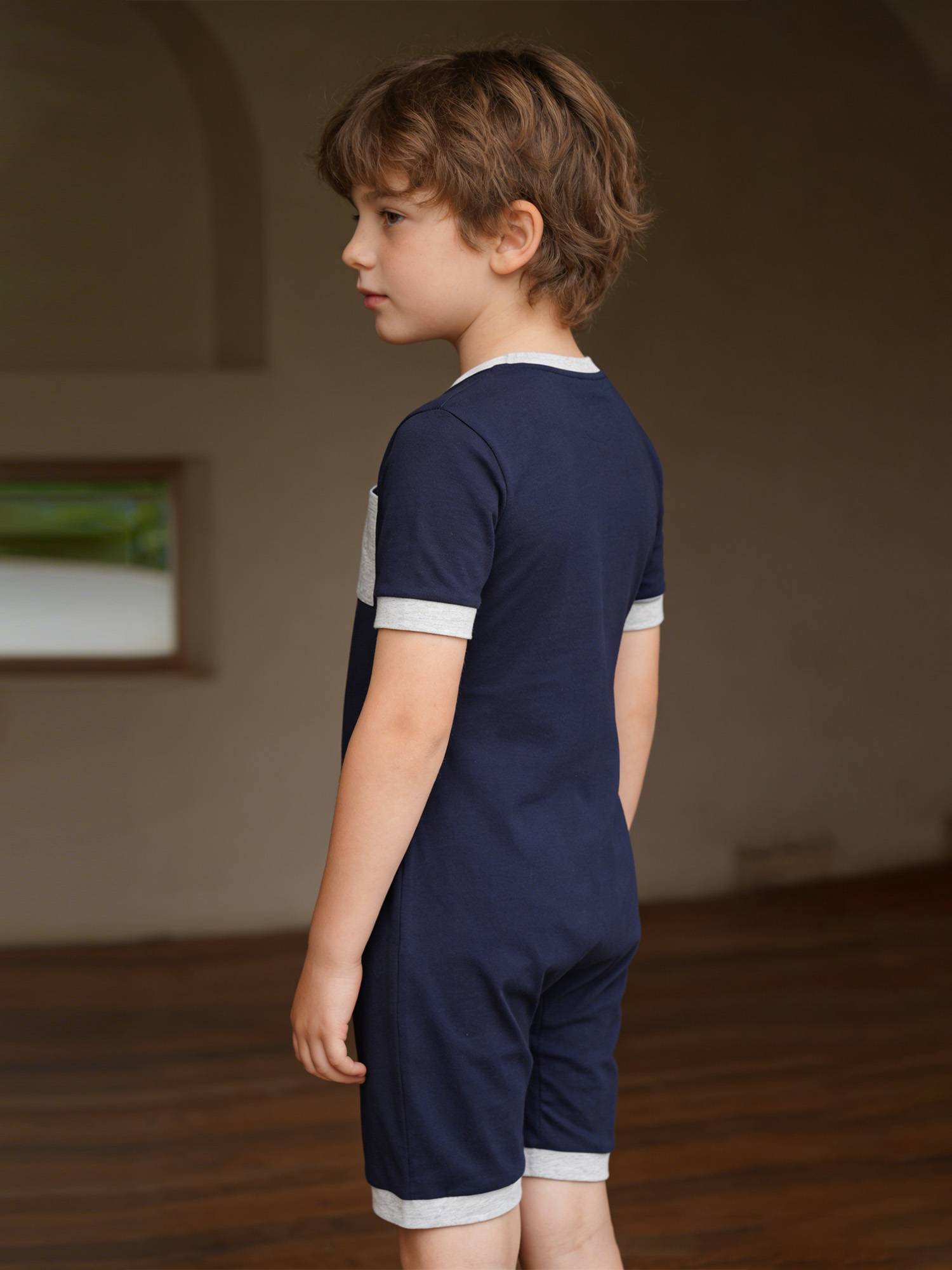 Kids Adaptive Anti-Strip Romper for Special Needs, Autism & Sensory Support
