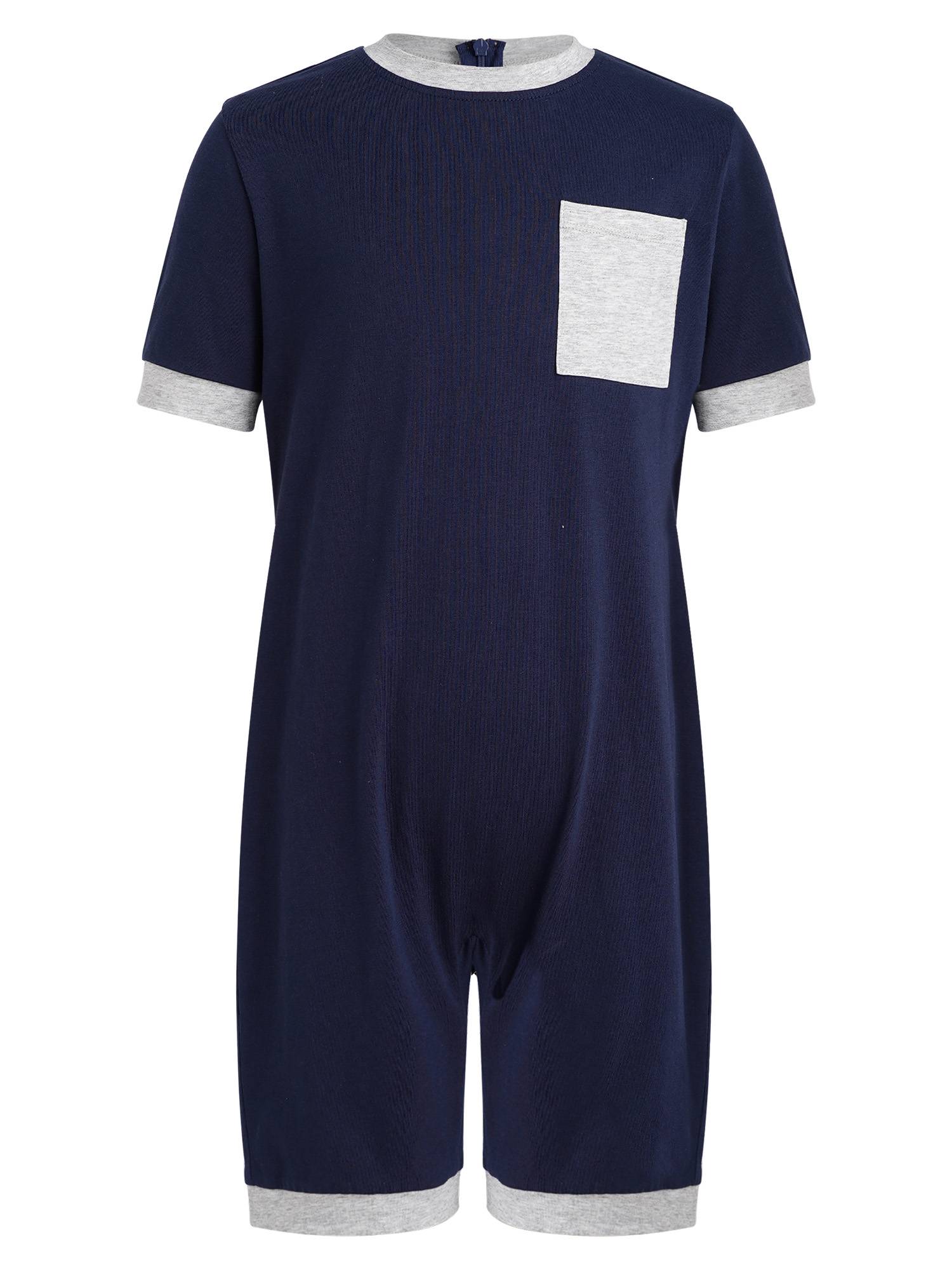 Kids Adaptive Anti-Strip Romper for Special Needs, Autism & Sensory Support