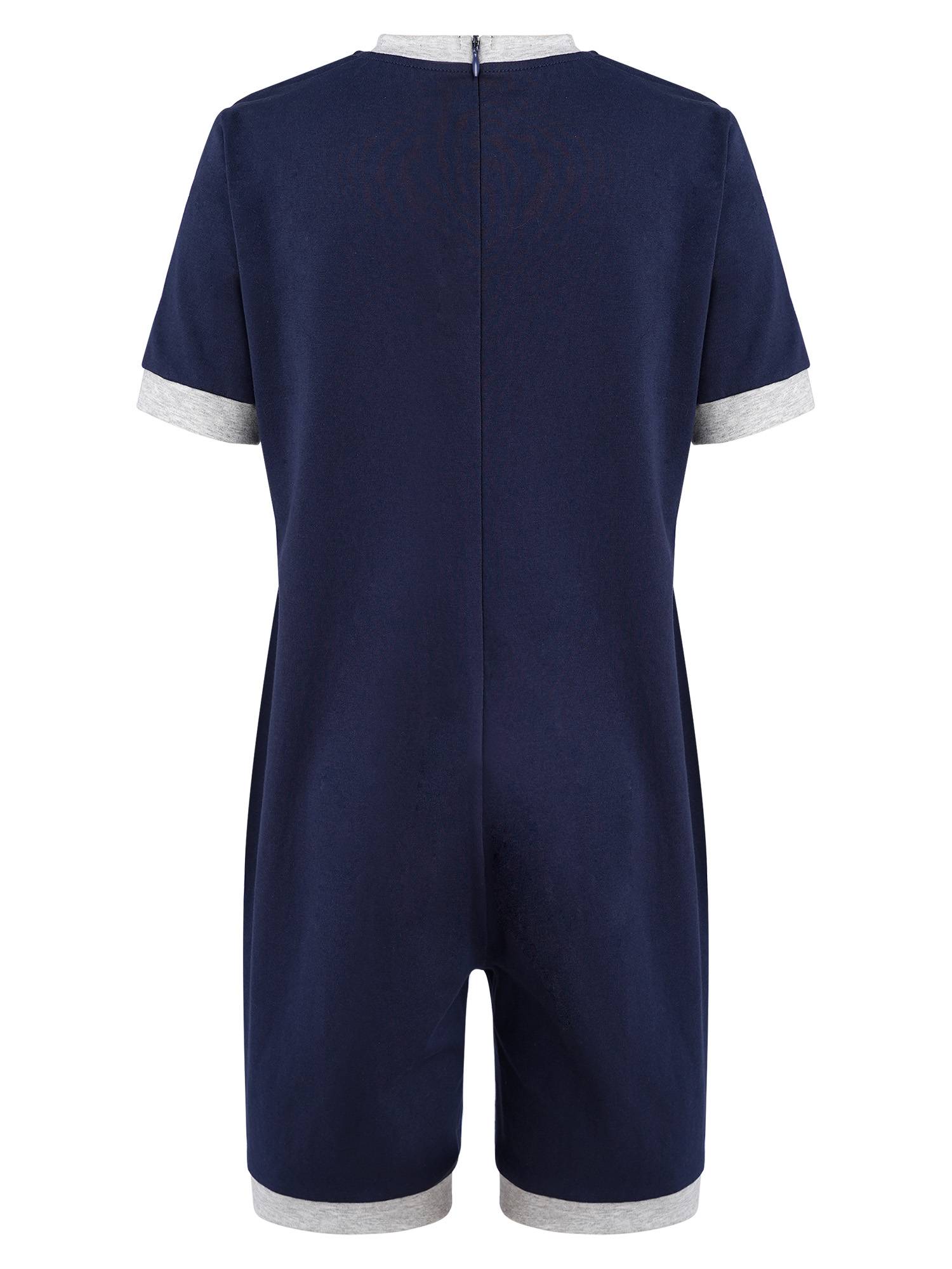 Kids Adaptive Anti-Strip Romper for Special Needs, Autism & Sensory Support