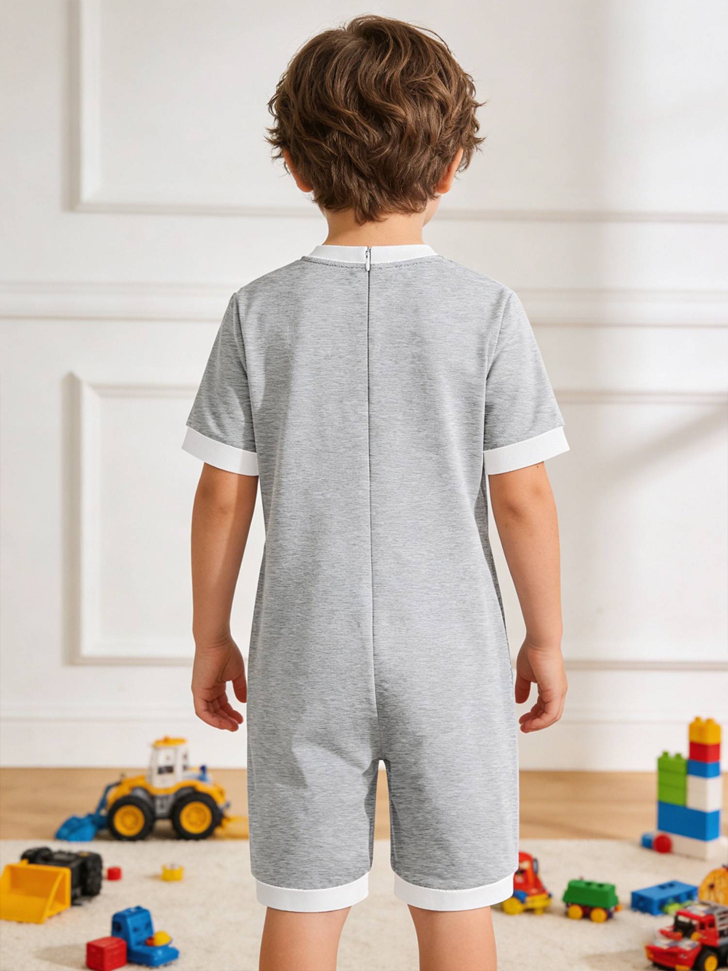 Kids Adaptive Anti-Strip Romper for Special Needs, Autism & Sensory Support