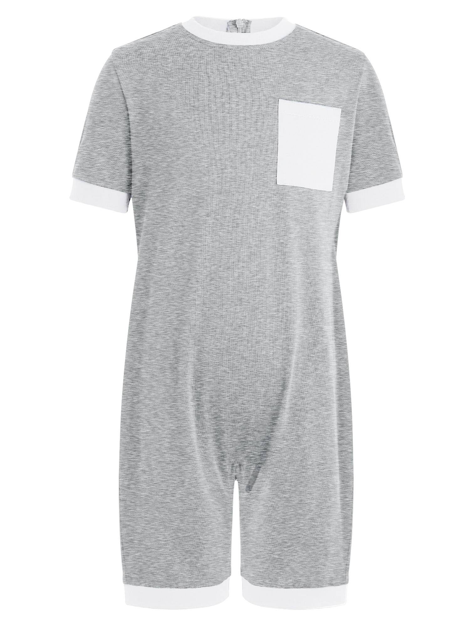 Kids Adaptive Anti-Strip Romper for Special Needs, Autism & Sensory Support