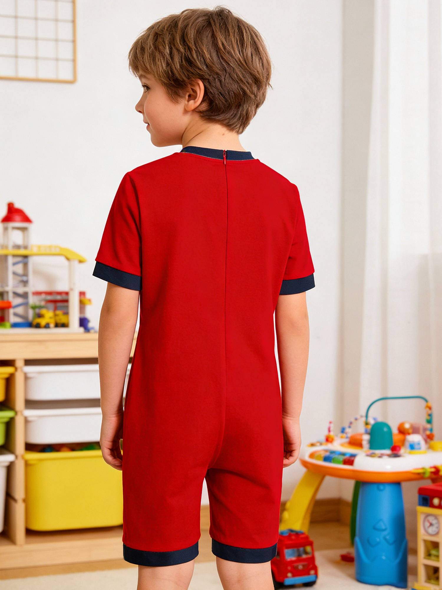 Kids Adaptive Anti-Strip Romper for Special Needs, Autism & Sensory Support