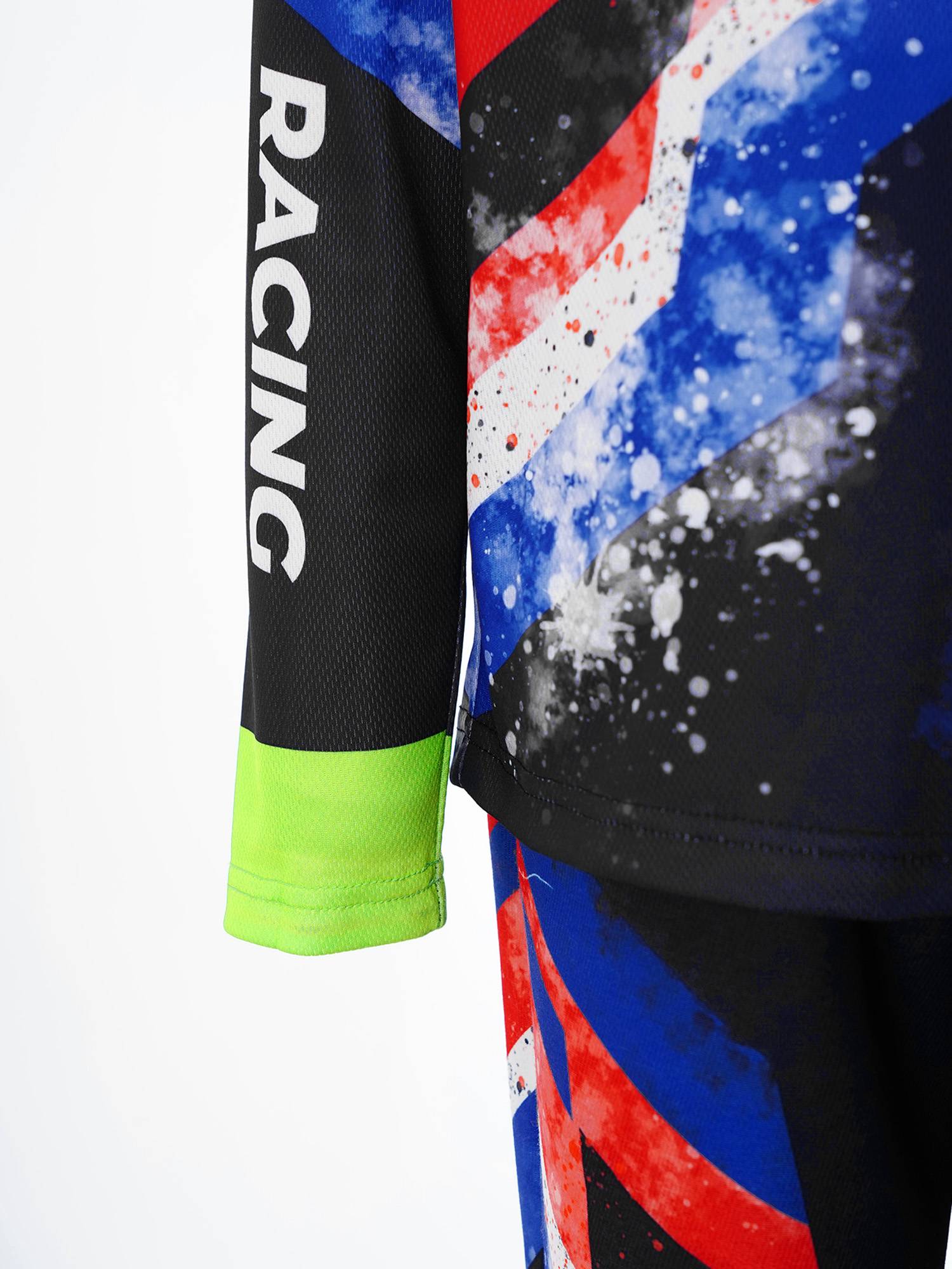 Boys Motocross 2-Piece Jersey & Pants Set for Off-Road & Mountain Biking