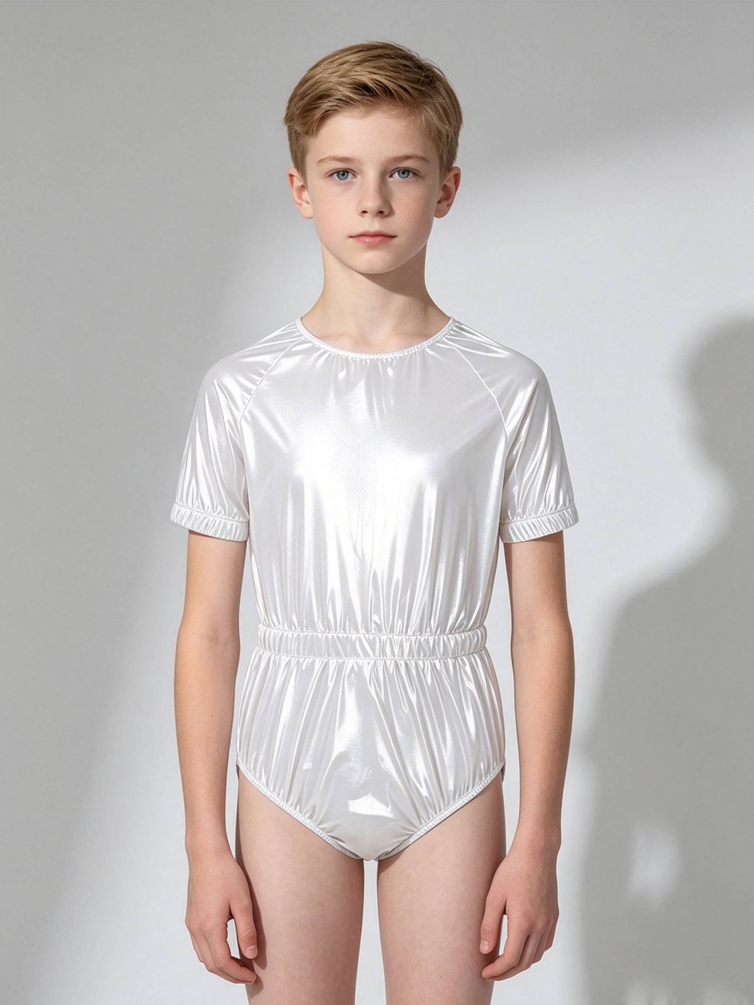 Kids Adaptive Clothing for Special Needs Waterproof Anti-strip Jumpsuit