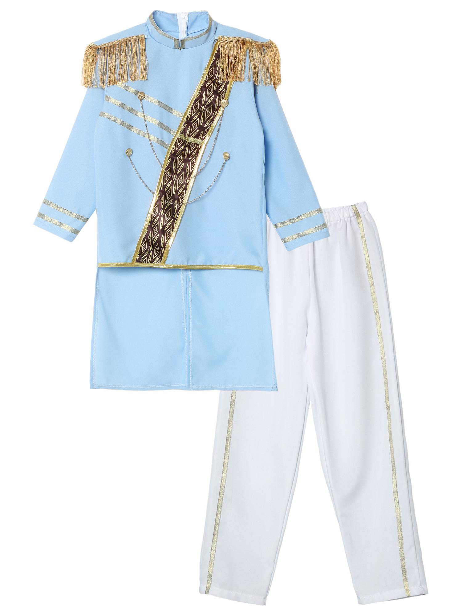 Boys Costume Coat Top Outfit Performance Set Court Photo Shooting Formal Theme