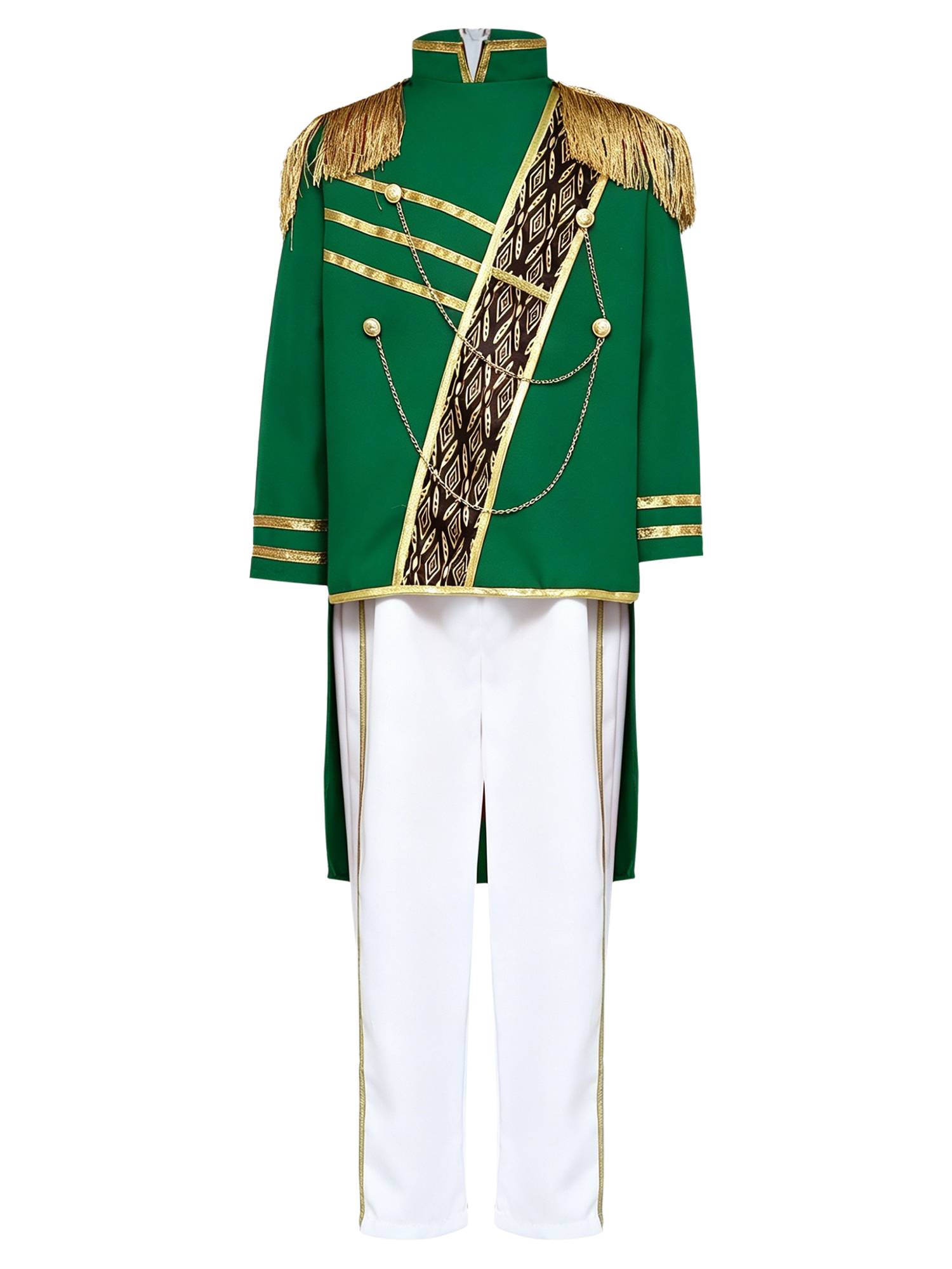 Boys Costume Coat Top Outfit Performance Set Court Photo Shooting Formal Theme