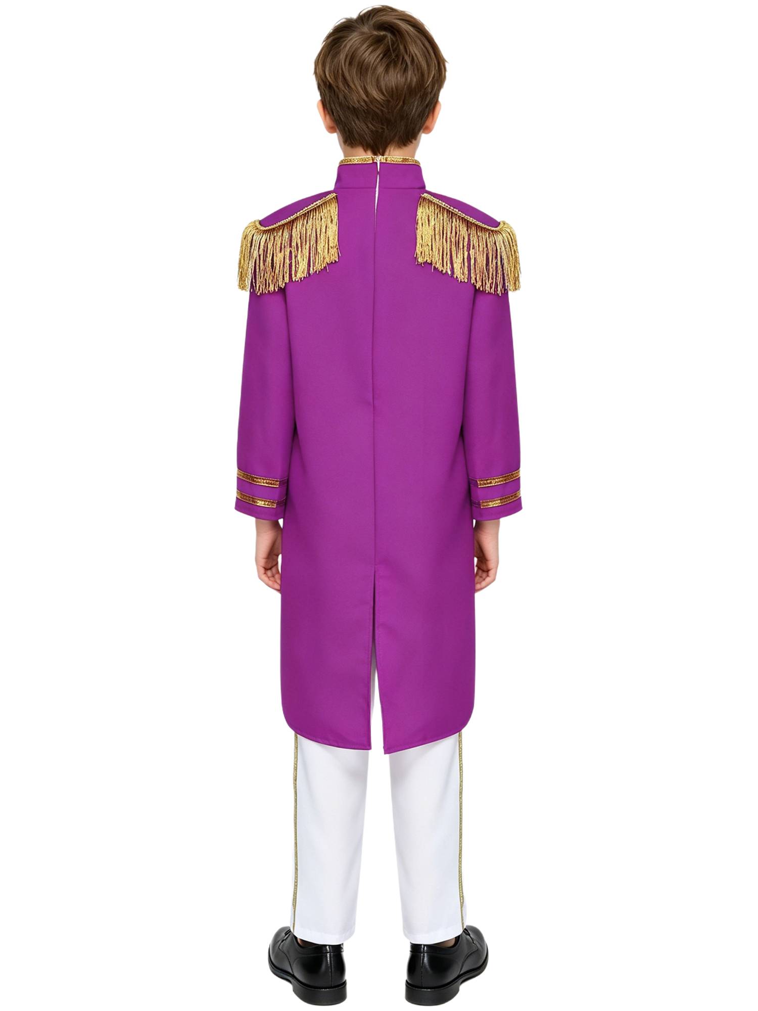 Boys Costume Coat Top Outfit Performance Set Court Photo Shooting Formal Theme