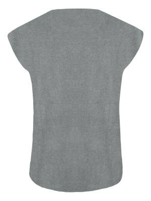 Men Solid Color Sleeveless Casual Round Neck Sports T-shirt back image