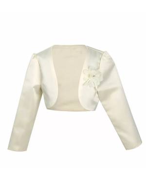 Toddler/Kids Girls Flower Long-sleeve Jacket Bolero front image