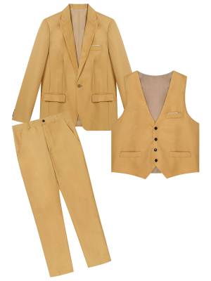 Men 3-piece Formal Suit for Wedding