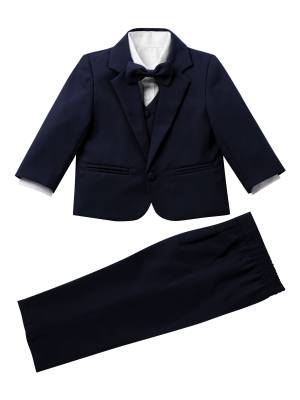 Toddler/Kids Boys 5-piece Blazer Formal Suit Sets