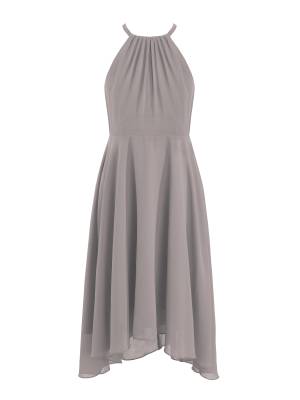 Kids Girls Sleeveless Scoop Neck  Hi-Lo Dress for Party