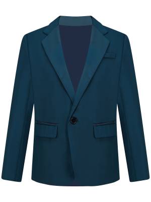 Kids Boys Gentleman Suit Long Sleeve Notch Lapel Blazer
