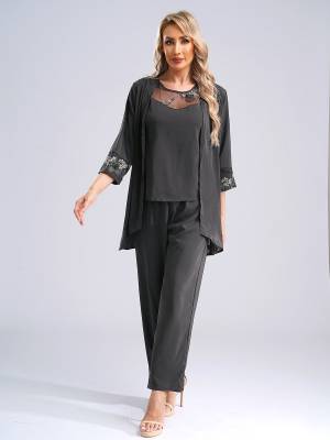 Women 3-Piece Wedding Guest Bridal/Groom Mother Wedding Outfits front image