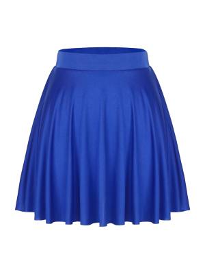 Women Solid Color Ruffle Skirt Sportwear front image