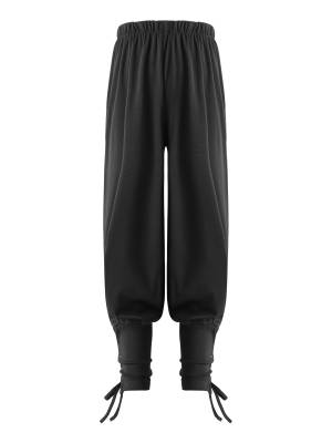 Kid Boys Stripes Ankle Banded Medieval Renaissance Pants front image