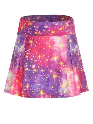 Women A-line High Waist Pleated Sport Skirt for Tennis Golf front image