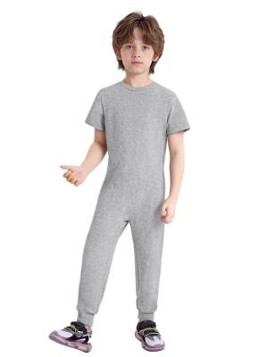 Kids Sensory Adaptive Jumpsuit Anti-Strip Full-Body Suit for Autism Special Need front image