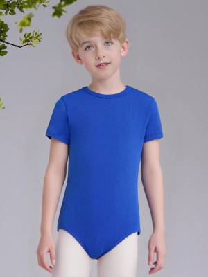 Kids Adaptive Snap Crotch Leotard for Special Needs, Sensory-Friendly,Gymnastics front image