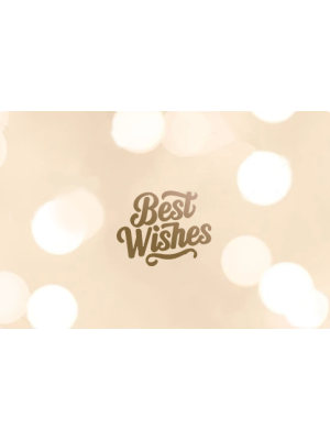 Gift Card- Best Wishes front image