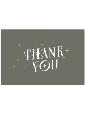 Gift Card-Thank You front image